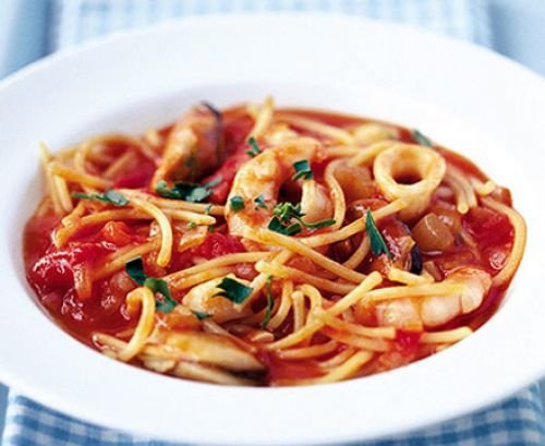 20 Minute Seafood Pasta